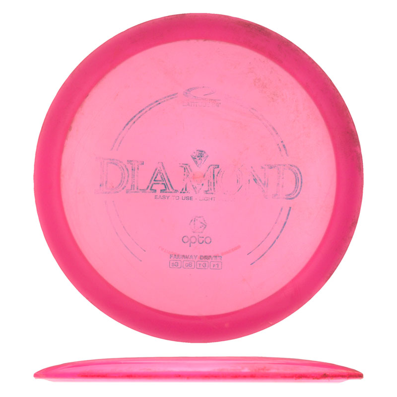 Disc golf - Opto Diamond, Pink, 156g