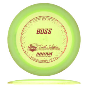 Disc golf - Blizzard Champion Boss, Yellow, 142g