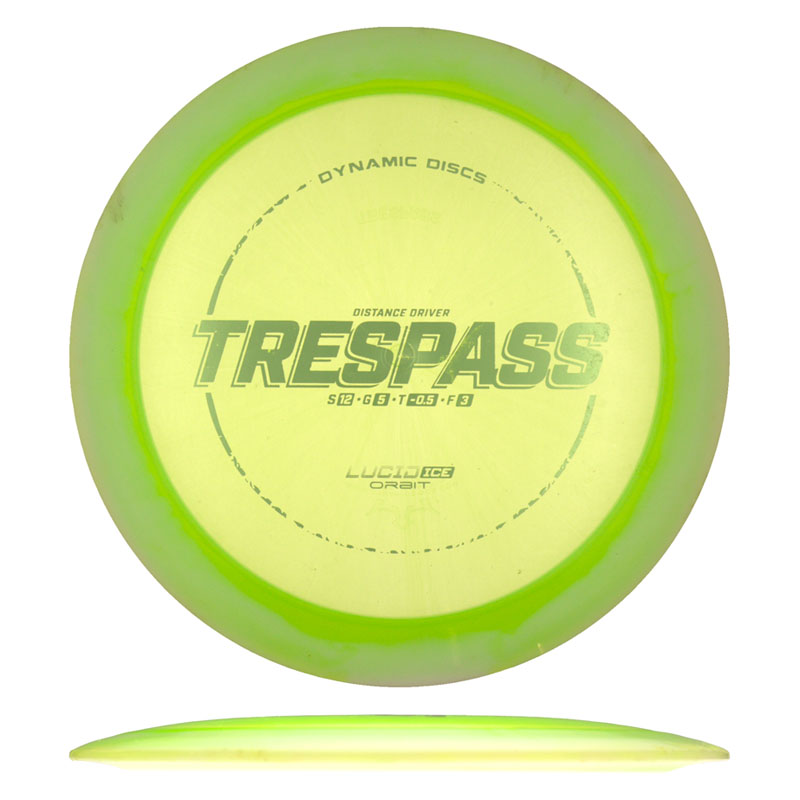 Disc golf - Lucis Ice Trespass, Green, 175g