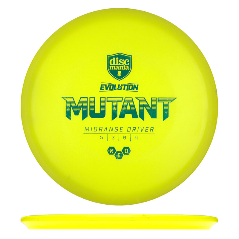 Disc golf - Neo Mutant, Yellow, 178g