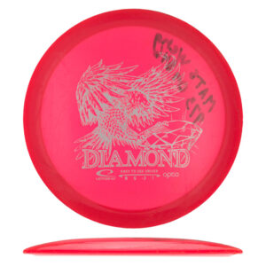 Disc golf - Opto Diamond, Red, 157g