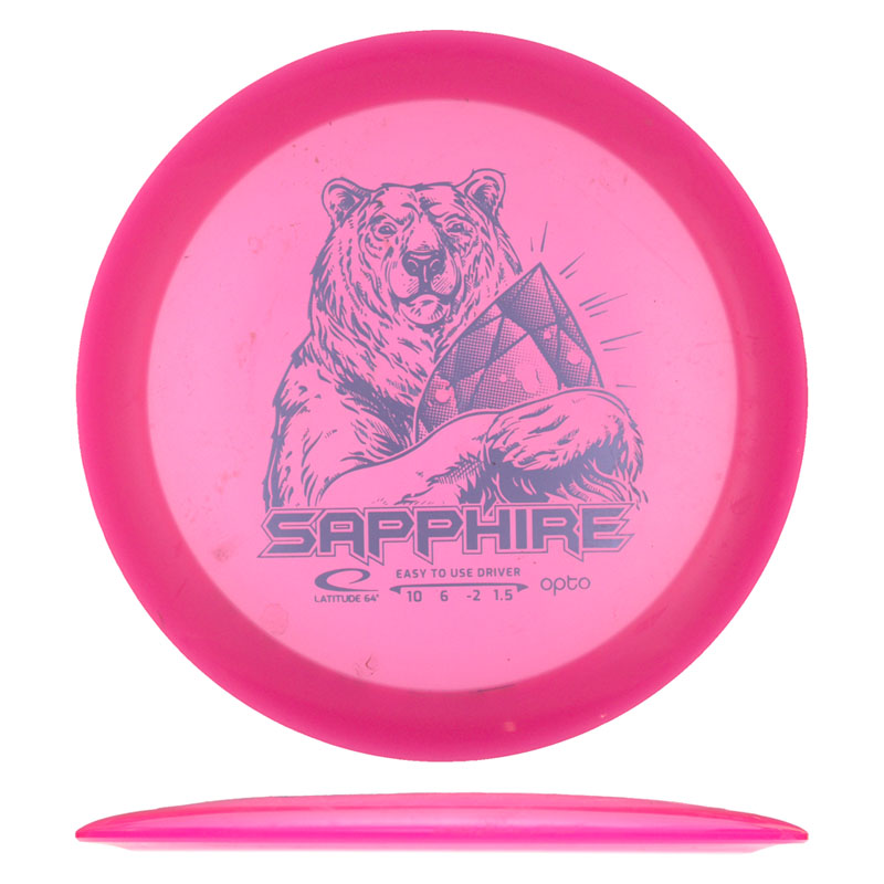 Disc golf - Opto Sapphire, Pink, 163g