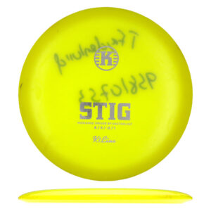 Disc golf - K1 Stig, Yellow, 173g