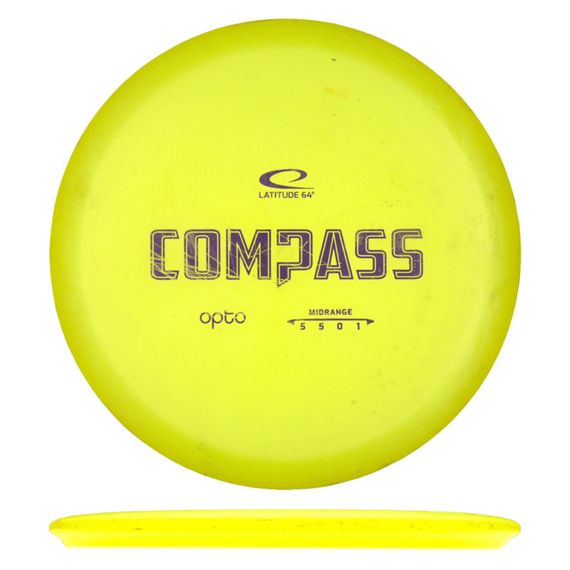 Disc golf - Opto Compass, Yellow, 177g