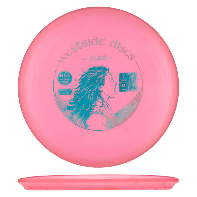 Disc golf - Tournament Bard, Pink, 177g