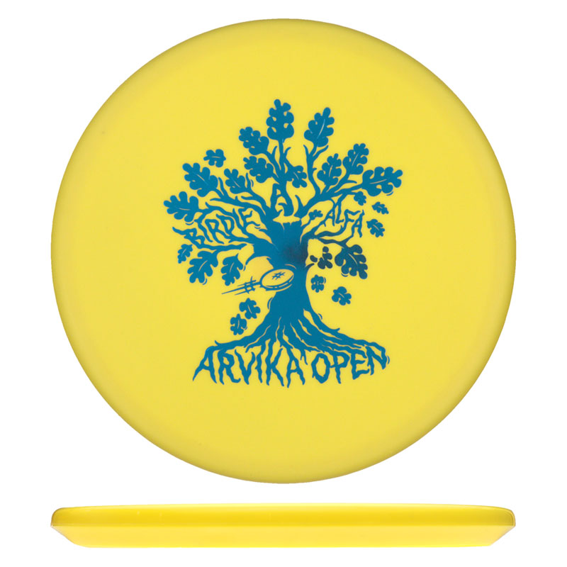 Disc golf - Chrome Fjord, Yellow
