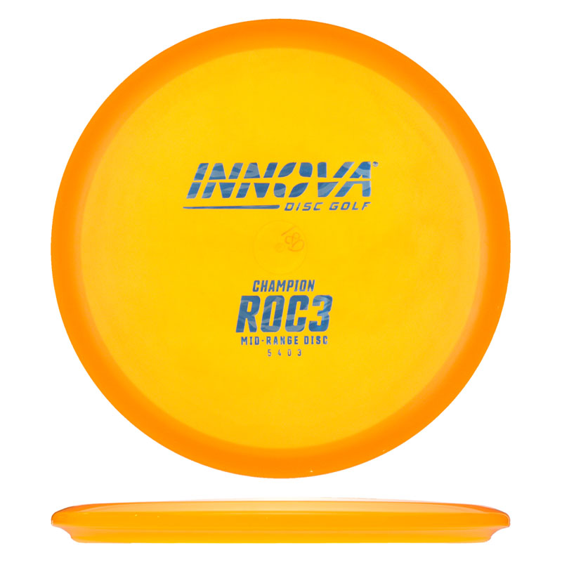 Disc golf - Champion Roc3, Orange, 180g