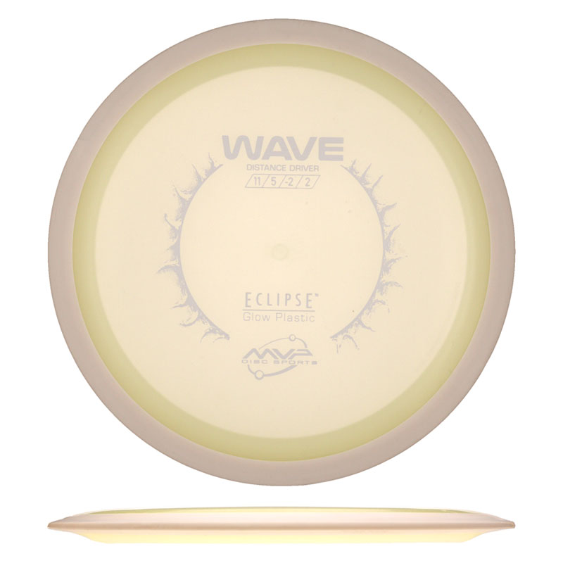 Disc golf - Eclipse Wave, White, 171g
