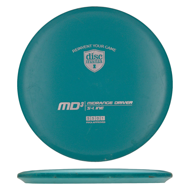 Disc golf - S-Line MD3, Turquoise, 178g