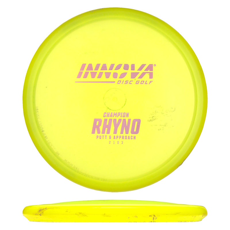 Disc golf - Champion Rhyno, Yellow, 175g