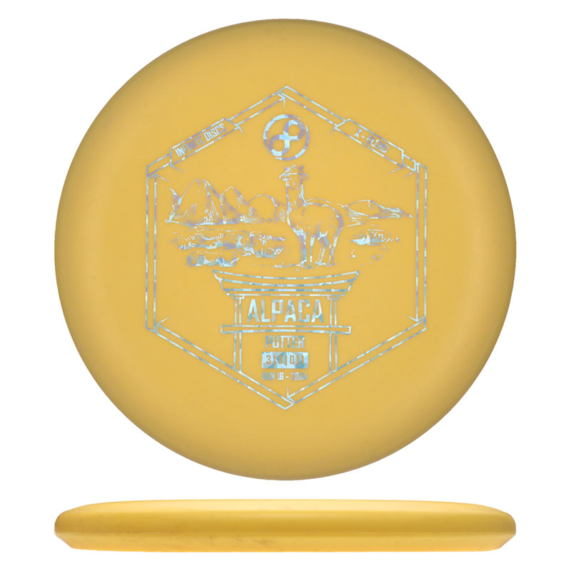 Disc golf - X-Blend Alpaca, Yellow, 175g
