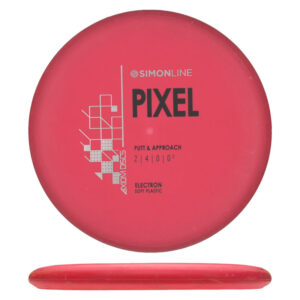 Disc golf - Electron Soft Pixel, Red, 173g