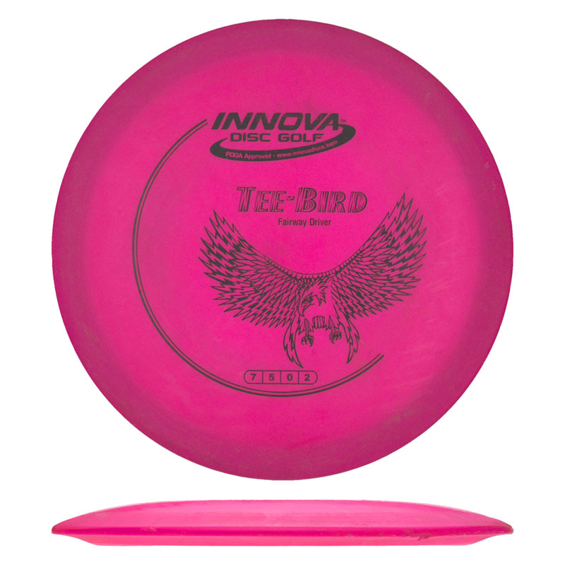 Disc golf - DX Teebird, Pink, 145g