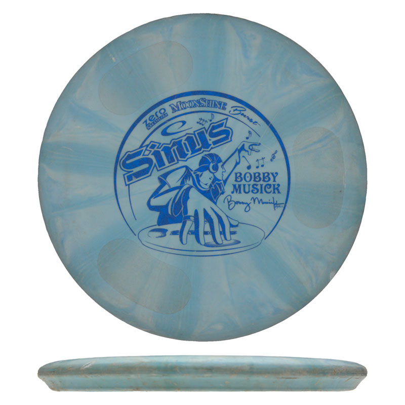 Disc golf - Zero Medium Moonshine Sinus, Blue, 173g