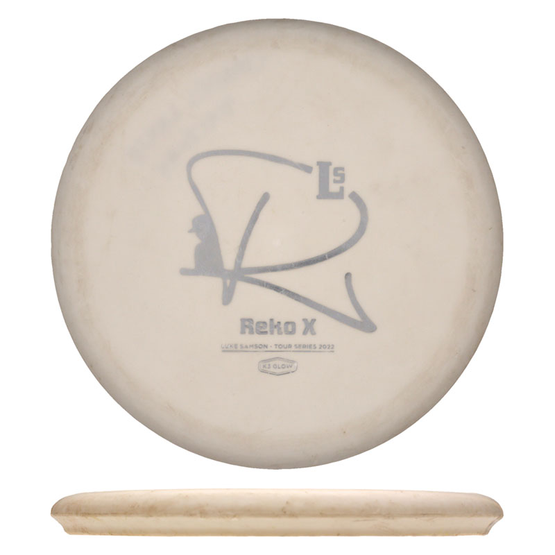 Disc golf - K3 Glow Reko X, White