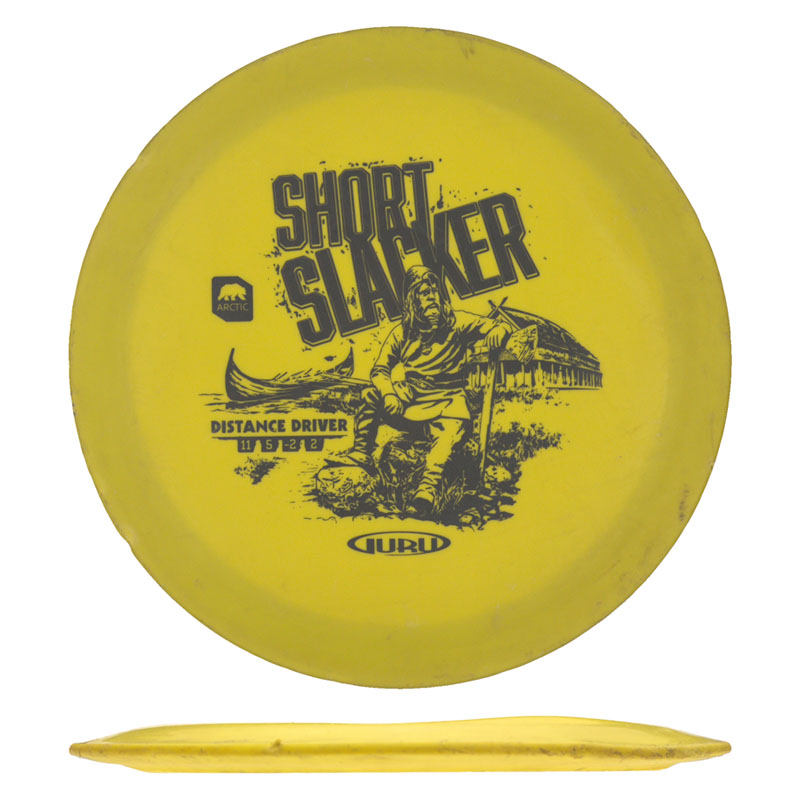 Disc golf - Arctic Short Slacker, Yellow