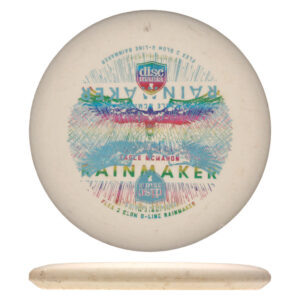 Disc golf - D-Line Flex 3 Glow Rainmaker, White, 176g