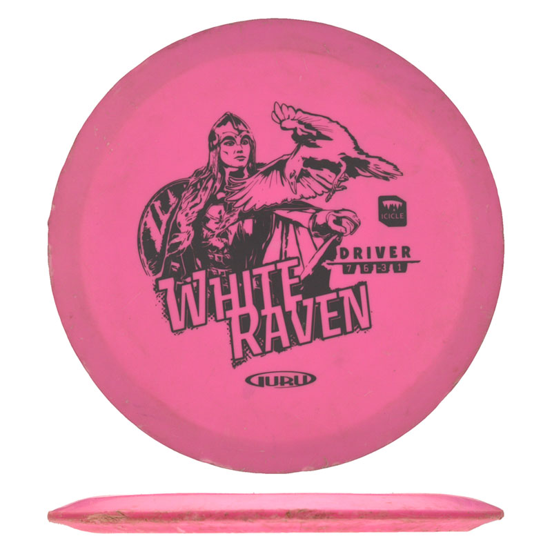 Disc golf - Icicle White Raven, Pink
