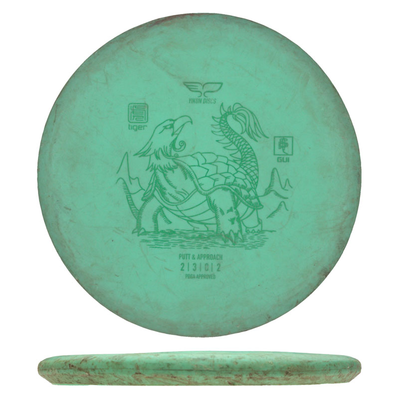 Disc golf - Tiger Line Gui, Green, 170g