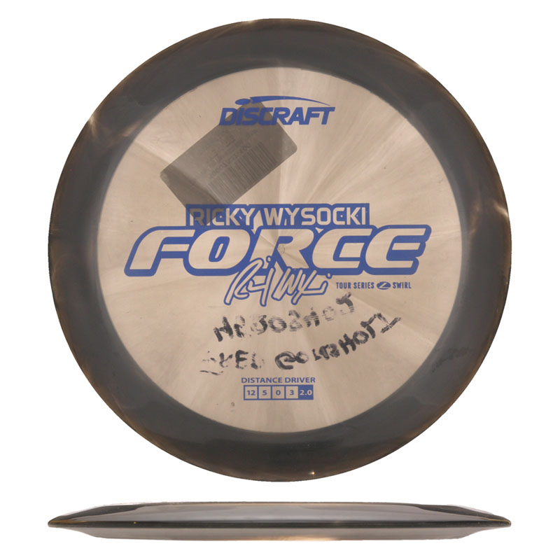 Disc golf - Z Swirl Force, Black, 174g