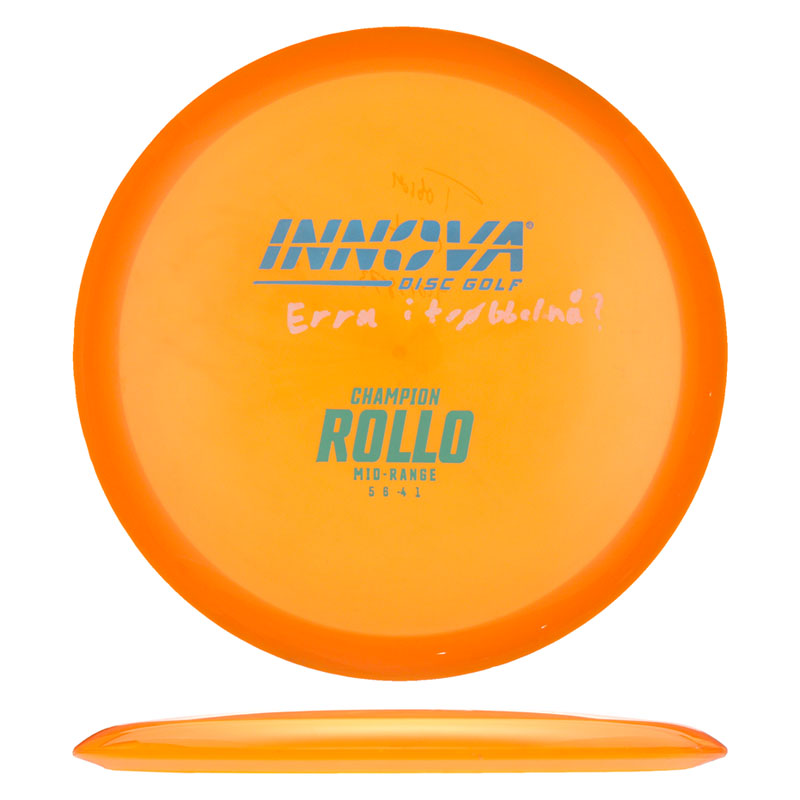Disc golf - Champion Rollo, Orange, 180g