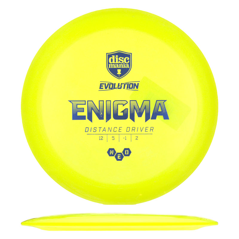 Disc golf - NEO Enigma, Yellow, 175g