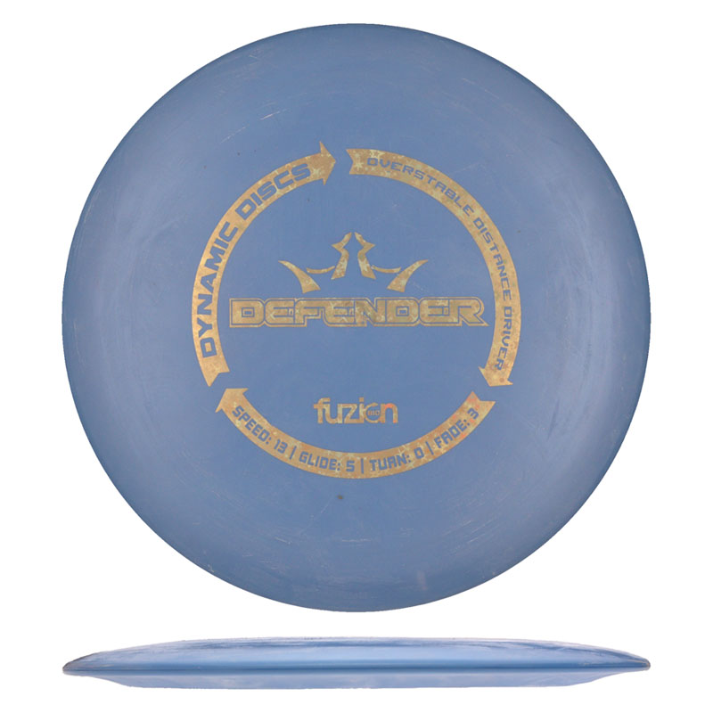 Disc golf - Fuzion Bio Defender, Blue, 174g
