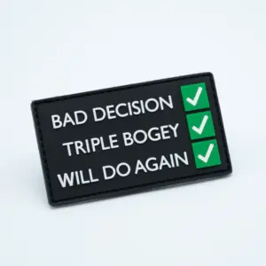 PVC Patch - BAD DECISIONS