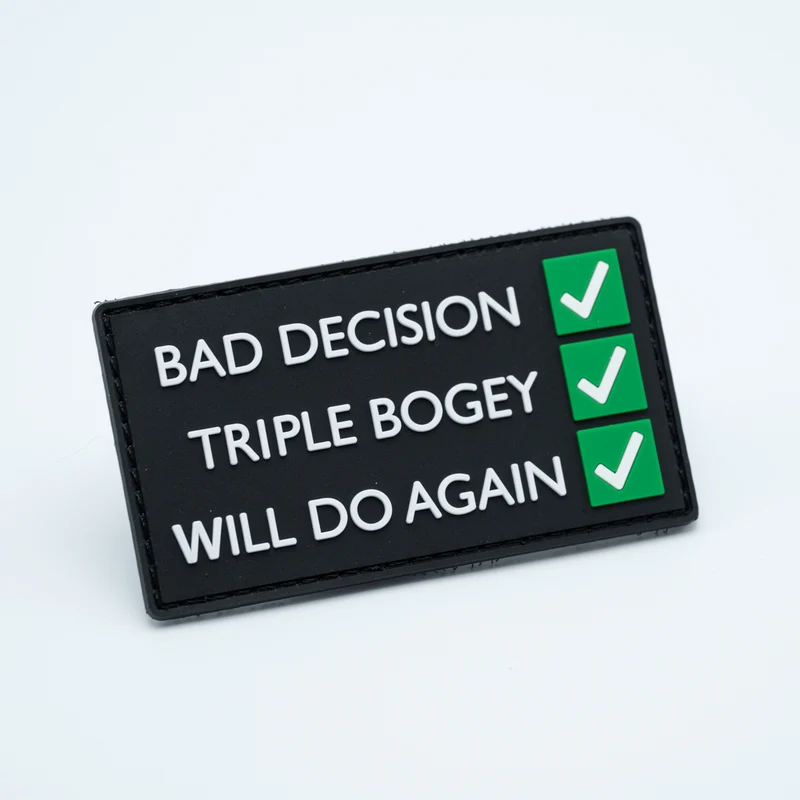PVC Patch - BAD DECISIONS