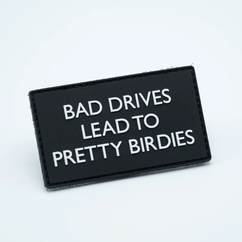 PVC Patch - BAD DRIVES LEAD TO PRETTY BIRDIES