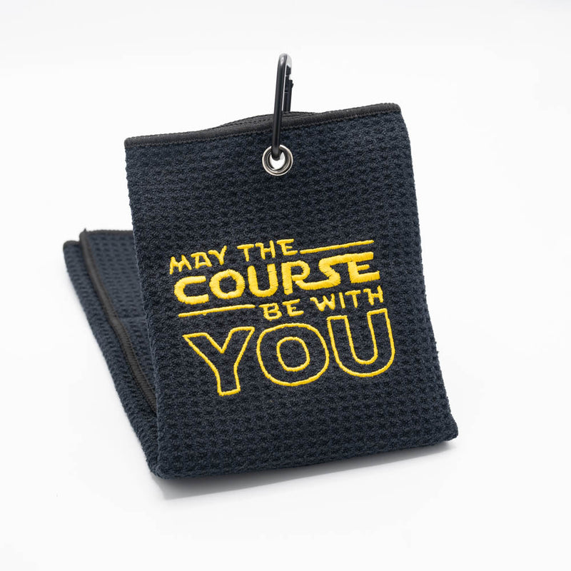Towel - MAY THE COURSE BE WITH YOU