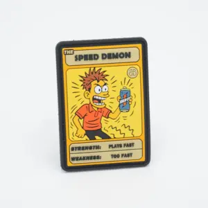 PVC Patch Character - Speed Demon