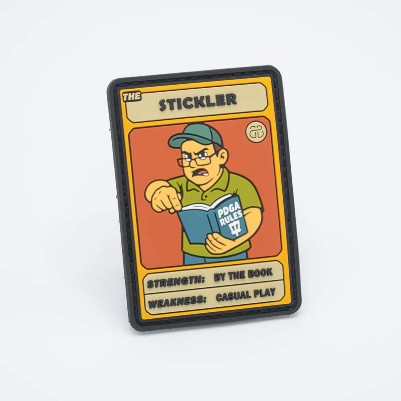 PVC Patch Character - Stickler