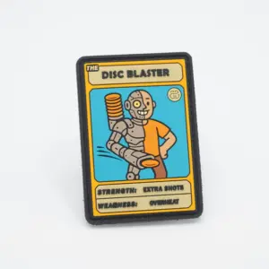 PVC Patch Character - Disc Blaster