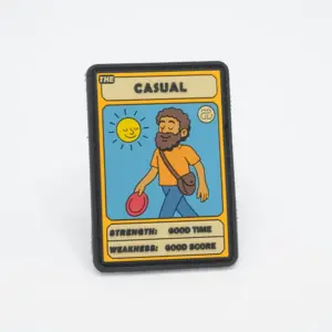PVC Patch Character - Casual