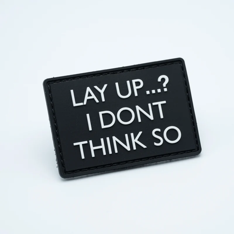 PVC Patch - LAY UP? I DON'T THINK SO