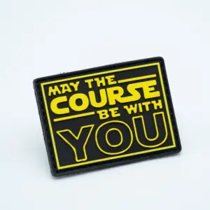 PVC Patch - MAY THE COURSE BE WITH YOU