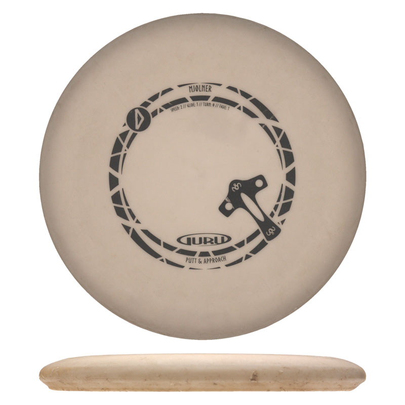 Disc golf - D-Plastic Mjølner, Grey, 167g