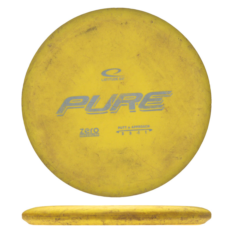 Disc golf - Zero Medium Pure, Yellow, 173g