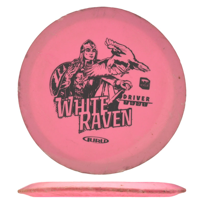 Disc golf - Icicle White Raven, Pink