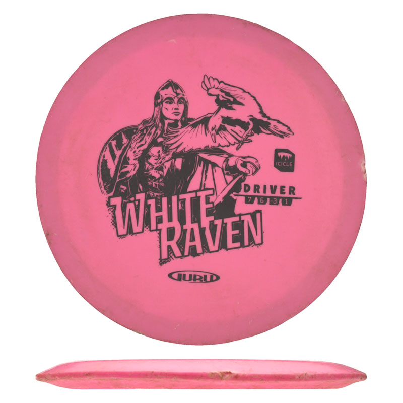 Disc golf - Icicle White Raven, Pink