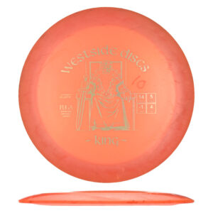 Disc golf - Tournament King, Orange, 173g