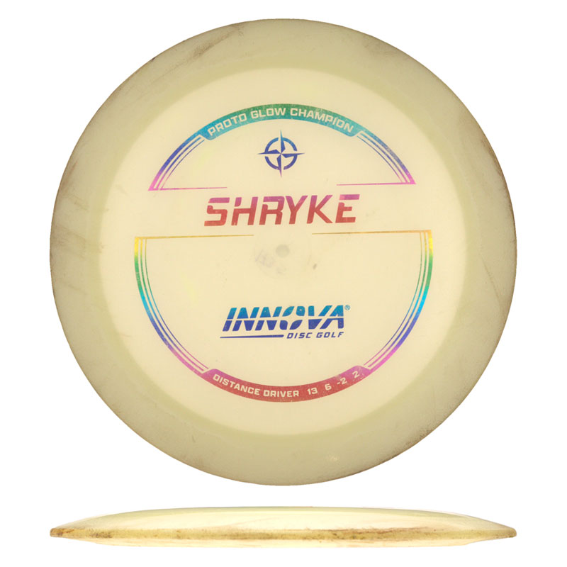 Disc golf - Proto Glow Champion Shryke, White, 175g