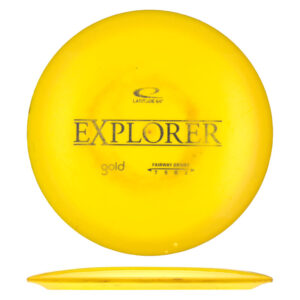 Disc golf - Gold Explorer, Yellow, 174g