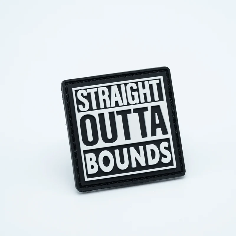 PVC Patch - STRAIGHT OUTTA BOUNDS