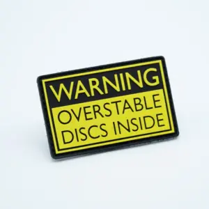 PVC Patch  - WARNING: OVERSTABLE DISCS