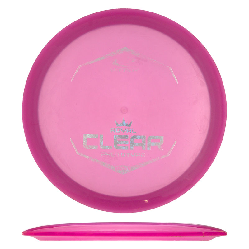 Disc golf - Clear Brave Prototype, Purple, 174g
