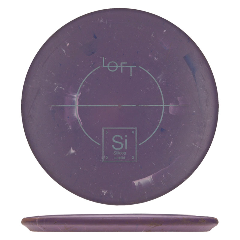 Disc golf - a-solid Silicon, Purple