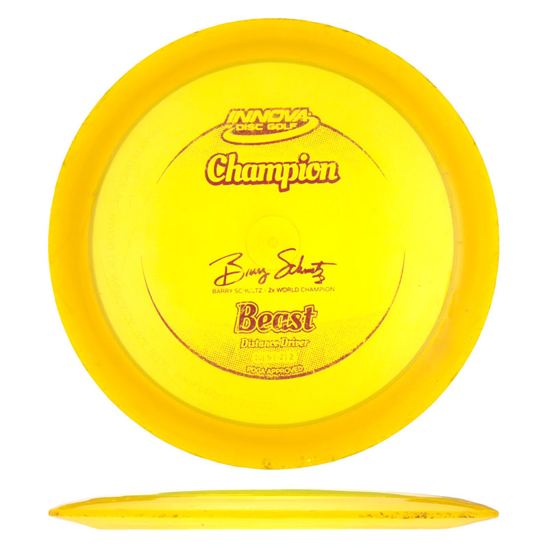 Disc golf - Champion Beast, Yellow