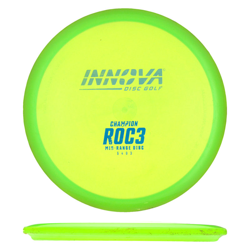 Disc golf - Champion Roc3, Green, 180g